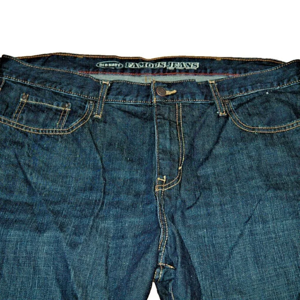 Old Navy Famous Jeans Men's 36 x 26 Loose (Actual 39 x 26)